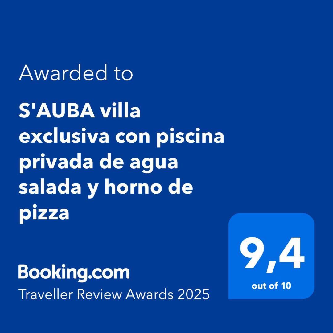 S'Auba Villa Exclusiva Con Piscina Privada De Agua Salada Y Horno De Pizza Es Mercadal Eksteriør bilde